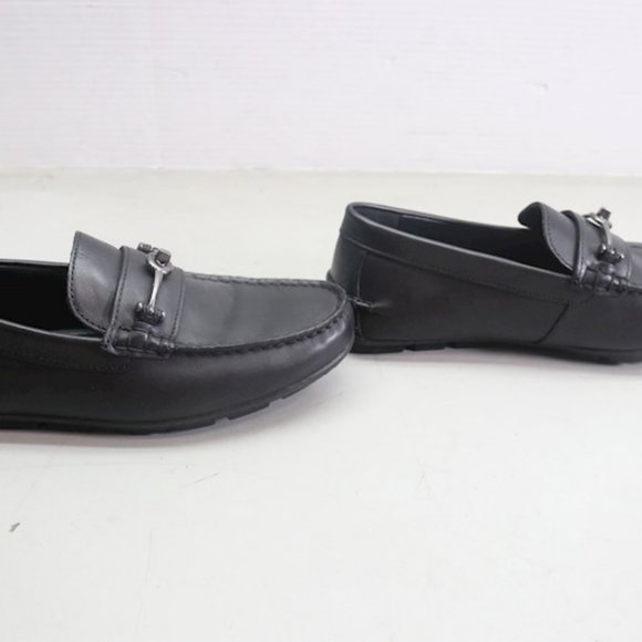 COACH BLACK LEATHER MEN'S LOAFER SIZE 7 - Picture 5 of 6